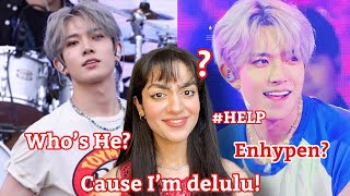 Reaction to Enhypen Heeseung Tiktok edits Making me fall in love with him [upl. by Leupold]