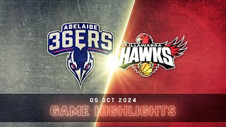 NBL Mini Illawarra Hawks vs Adelaide 36ers  Extended Highlights [upl. by Sarette]