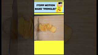 Stop Motion  Make Pringles  ASMR stopmotion asmrsounds pringles food funny snacks [upl. by Mir]