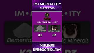 Immortality Super Food The Ultimate Superfood by TASEI [upl. by Jeroma35]