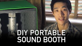 DIY Portable Sound Booth  Test amp Review [upl. by Marilou]