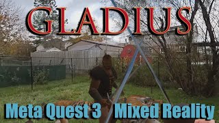 Playing Gladius in Mixed Reality  Meta Quest 3 [upl. by Anitsugua]