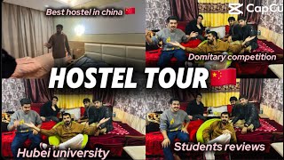 Hostel life in chinaDomitary CompetitionHubei university of arts and science hubei mbbsinchina [upl. by Macguiness]