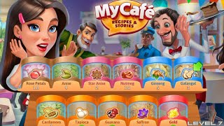 My Cafe Restaurant Gameplay Level 7 [upl. by Linder454]