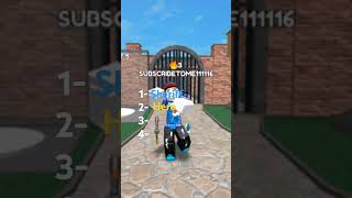 Ranking mm2 songrobloxmm2sheriffvsmurderer [upl. by Apgar]