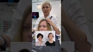 Стрижка для формы лица с широким лбом haircut hairstyle волосы уходзаволосами hair стрижка [upl. by Nnateragram]