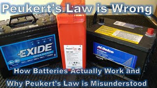 Peukerts Law is Wrong and Heres Why  Part 1 of 3 [upl. by Wappes]