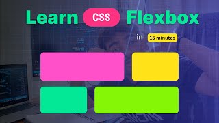 Learn CSS flexbox in 15 minutes ✅ flexbox css [upl. by Philis]