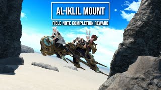 FFXIV Aliklil Mount  Field Note Completion Reward [upl. by Annaihr]