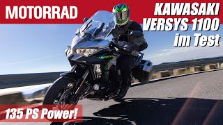 Kawasaki Versys 1100 Das neue 1100cc CrossoverBike im ersten Test Testfahrt amp erste Eindrücke [upl. by Yup]