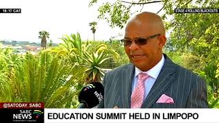 Education summit held in Limpopo [upl. by Goldston572]