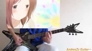 【TAB】Isshuukan Friends 一週間フレンズ。OP Opening quot虹のかけらquot Guitar Cover [upl. by Eitsym]