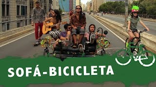 BANDA FAZ MÚSICA PEDALANDO NO SOFÁ [upl. by Adikram713]