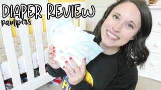 PAMPERS DIAPER REVIEW I COMPARING DIFFERENT DIAPERS I OUR FAVORITE DIAPERS EVER NOT SPONSORED [upl. by Conah]