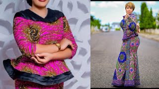 TRÈS BELLES TENUES AFRICAINE EN PAGNE POUR FEMMES  NOUVELLES TENDANCES 2024 [upl. by Procto302]