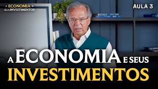 O IMPACTO DA ECONOMIA EM SEUS INVESTIMENTOS – PAULO GUEDES – AULA 3 [upl. by Liz]