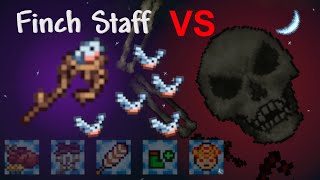 Skeletron vs Finch Army Master Mode [upl. by Ahsytal]