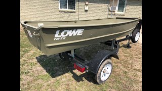 LOWE 1032 WITH 65hp MUDSKIPPER LONGTAIL  HONDA GX200  DUCK BOAT BUILD [upl. by Beatriz630]