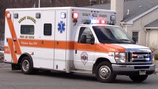 West Essex First Aid Squad Ambulance 774 Responding 31219 [upl. by Grayce]