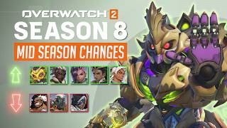 Orisas weapon is GIGABUFFED  Overwatch 2 MID SEASON 8 Patch [upl. by Selda]