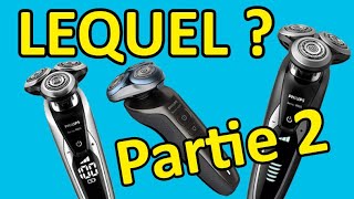 🇫🇷 PARTIE 2  TEST RASOIRS PHILIPS 🇫🇷 LEQUEL CHOISIR [upl. by Refinaj]