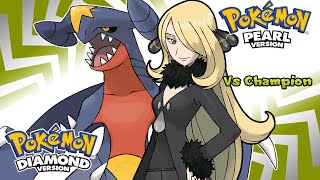 Pokémon Diamond Pearl amp Platinum  Champion Cynthia Battle Music HQ [upl. by Trebbor]