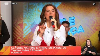 Cláudia Martins amp Minhotos Marotos  Vamos Todos à Romaria [upl. by Aninad399]