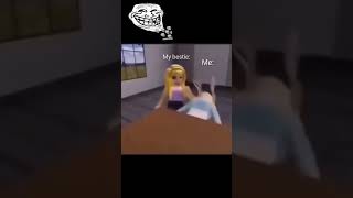 When i told my bestie im sleepy roblox meme robloxedit funnycute [upl. by Ursel]