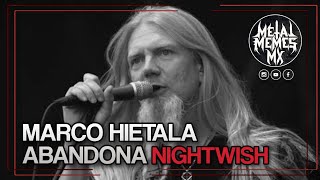 Marco Hietala Abandona Nightwish [upl. by Ahsatan]