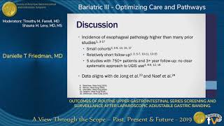 Outcomes Of Routine Upper Gastrointestinal Series Screening [upl. by Ja]