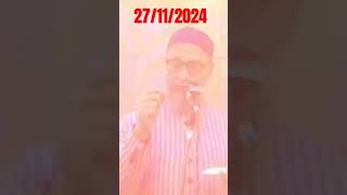 Asduddin Owaisi ne waqf board ke bare mein kya kaha [upl. by Eadnus629]