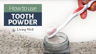 How to Use Hydroxyapatite Tooth Powder [upl. by Gwyneth119]