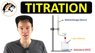 TITRATION – SäureBaseTitration  Chemie Tutorial [upl. by Sudnor]