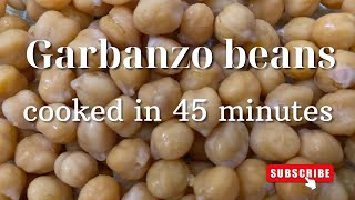 How to cook Garbanzo beans in 45 minutes using Instant Pot [upl. by Puglia]