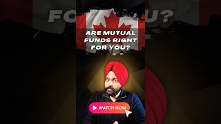 Is investing in mutual funds a good idea investing canadafinance shortvideo [upl. by Elbert]