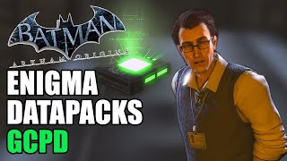 GCPD  Enigma Datapacks  Batman Arkham Origins [upl. by Kowal238]