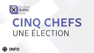 Élections Québec 2022  Cinq chefs une élection [upl. by Blanc267]