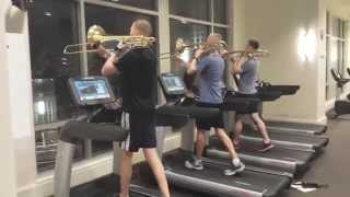 Bruckner 8 trombone training [upl. by Anytsirhc]