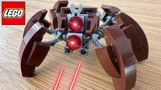 Custom LEGO Crab Droid  Free Instructions amp Parts List  Build Tutorial [upl. by Marler]