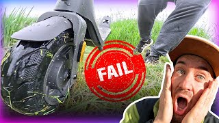 ⚡ NEUER XIAOMI ESCOOTER für 329€ 🫣 Dieses Video hat es in sich EScooter Test xiaomi funnyfails [upl. by Arahat]