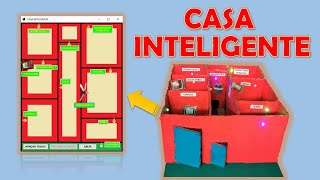 CASA INTELIGENTE CON ARDUINO UNO Y VISUAL STUDIO [upl. by Akimak]