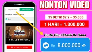 PASTI CAIR NONTON VIDEO 35 DETIK DIBAYAR DOLLAR TERBUKTI MEMBAYAR  CARA DAPAT UANG DARI INTERNET [upl. by Ratep]