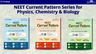 Cengage New Release NEET Current Pattern Physics Chemistry amp Biology [upl. by Wollis]