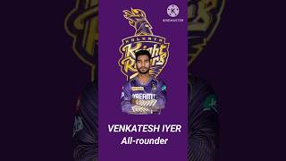 IPL 2025 Auction kolkata knight riders squad  KKR team squad players listIPL 2025 KKR teamkkr [upl. by Wil]