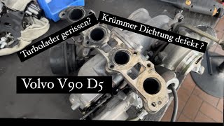 Volvo V90 D5 Turbolader defekt   Geräusche beim Beschleunigen  KENO [upl. by Vedis]