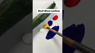 Satisfying 4 colour mixing viral viralvideo shortsyoutubetrendingsatisfying satisfyingvideo [upl. by Nirok503]