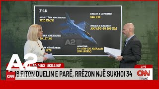 Zelenski kishte të drejtë Avioni luftarak F16 “shkërmoqi” rusin SUKHOI 34 Çfarë rakete përdori [upl. by Els]