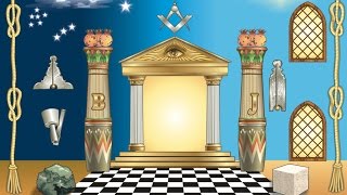 Esoteric Freemasonry Jachin and Boaz the Masonic pillars [upl. by Hannover89]