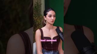 When Ananya pandey in interviews for podcast 😘😘🔥shortspodcast viralvideo [upl. by Chung]