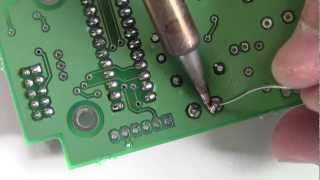 How to solder throughhole PTH parts [upl. by Abramson840]